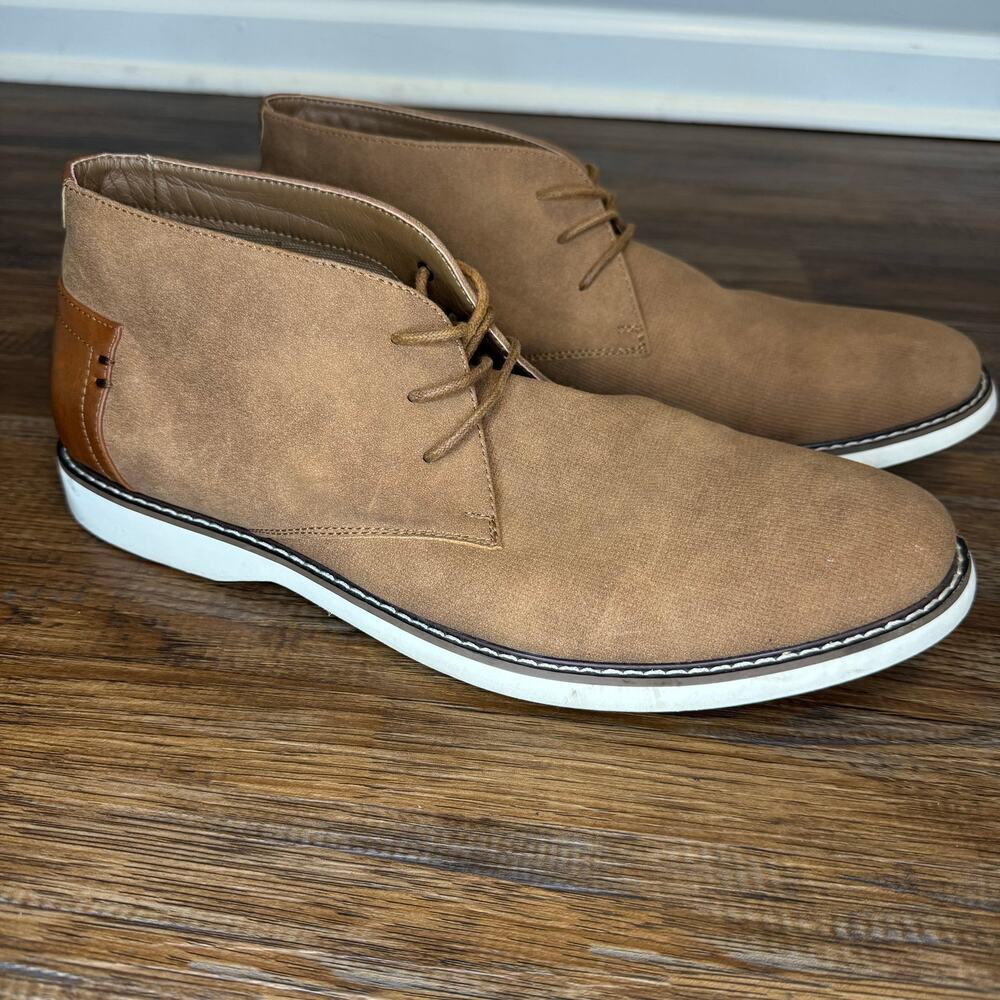 Madden M-Dodge Chukka Brown boots lace up size 12 WM910538D